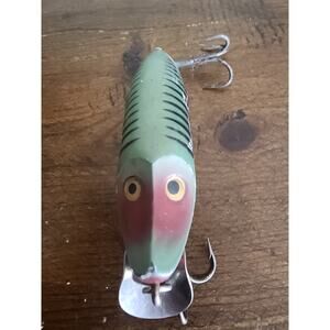 Heddon Green With Black Stripes Does Have Scratches